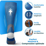 Charger l'image dans la galerie, Chaussette de compression pour des jambes et des pieds sans douleur. -
