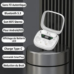 Charger l'image dans la galerie, 🎧 TwinPods Max – 4 Écouteurs : Zéro Limite, Technologie 5.3, design intelligent, performance illimitée.