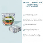 Charger l'image dans la galerie, Sacs de Conservation Alimentaire Réutilisables en Aluminium
