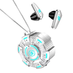 Charger l'image dans la galerie, ⚡ PrestigeSound Pro™ – Écouteurs Sans Fil + Collier Futuriste
